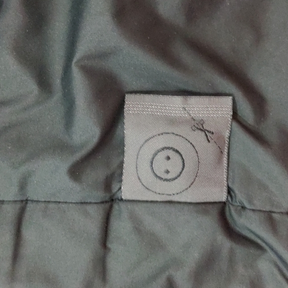 Men's Stone Winter Jacket in herringbone grey - Picture 6 of 6